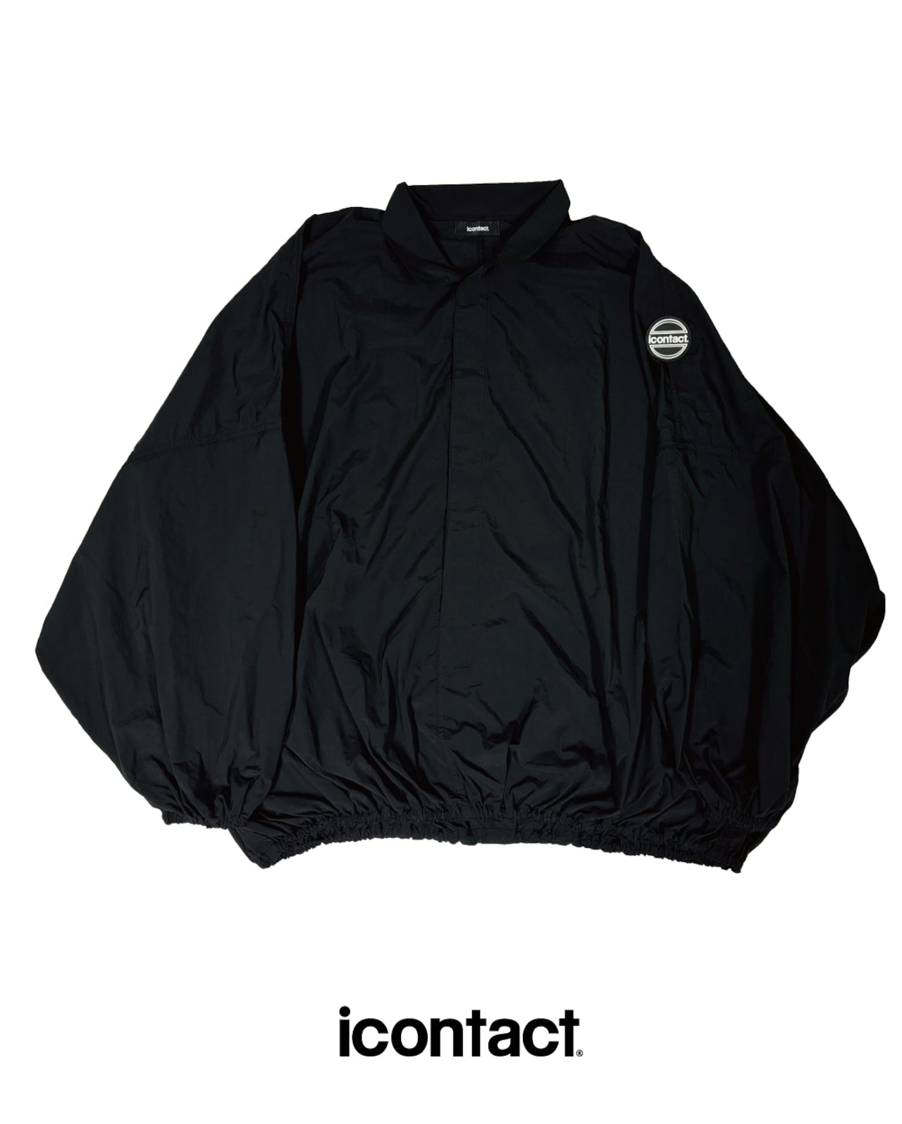 CHIC SMOCK SHIRT -Black-