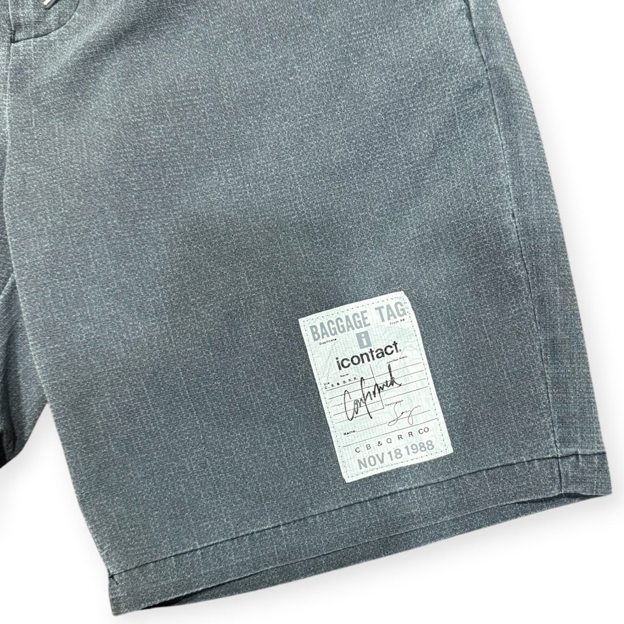 Tech Mesh Half Pants (Gray)