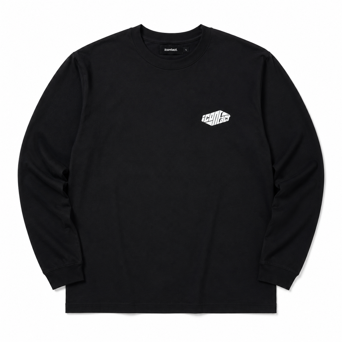 This Coffee Block L/S tee (Black)