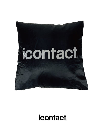 LOGO CUSHION -Black-