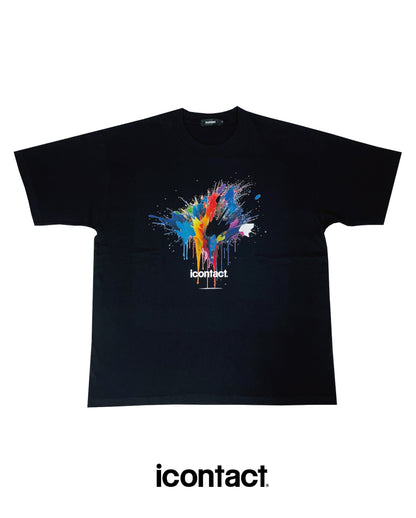 SPLASH T-SHIRT -Black-