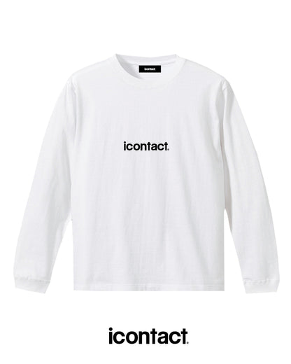COMIC WIDE LONG SLEEVE T-SHIRT -White-