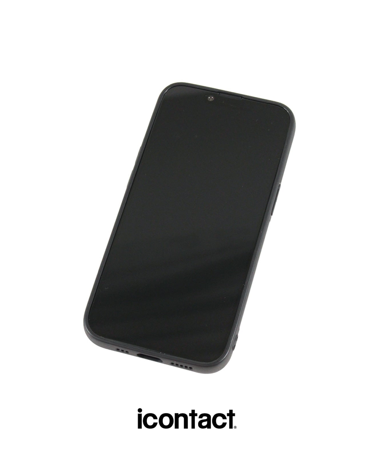 【iPhone12/12Pro用】LOGO PAINT iPhone CASE -White-【30％OFF】