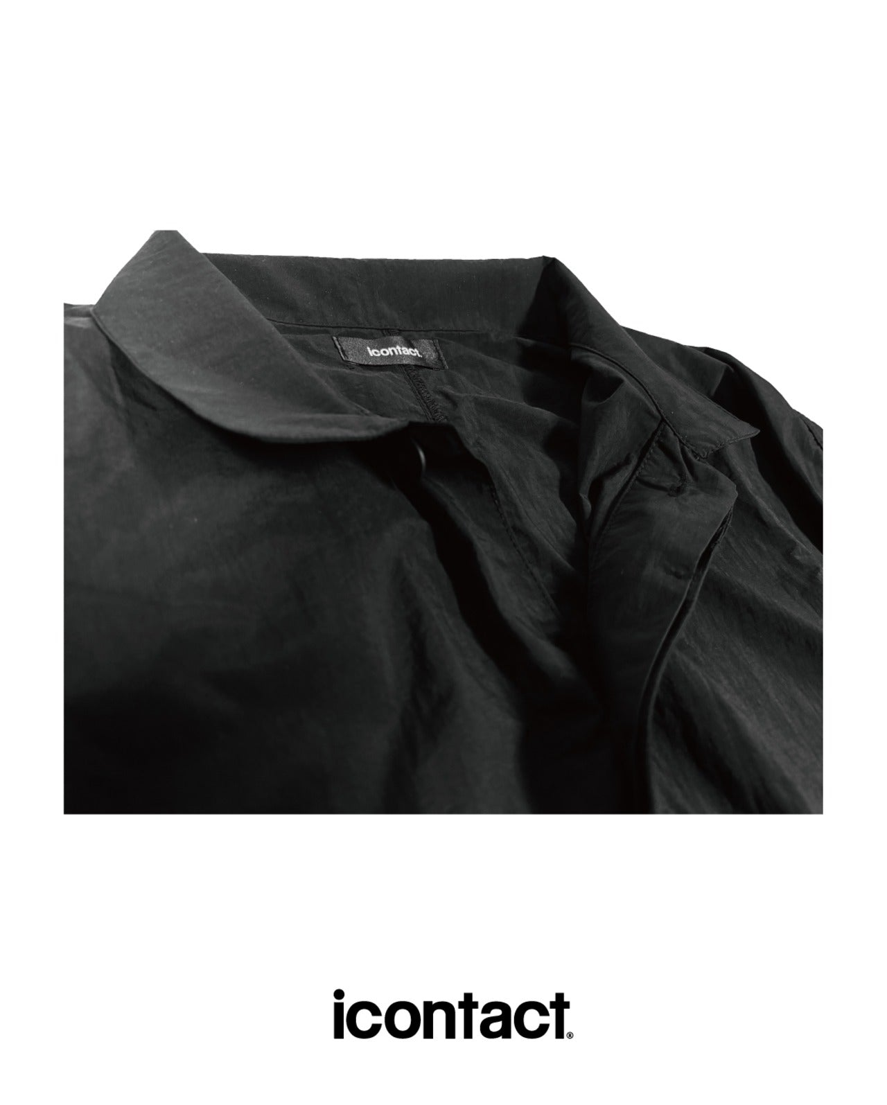 CHIC SMOCK SHIRT -Black-