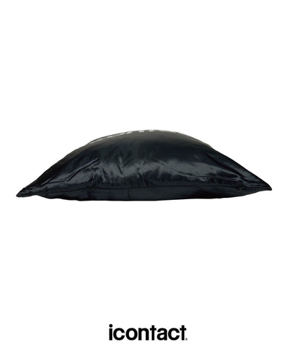 LOGO CUSHION -Black-