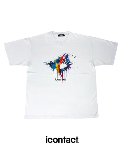 SPLASH T-SHIRT -White-