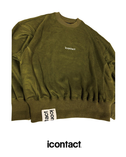 LIAR CREW SWEAT -Khaki-