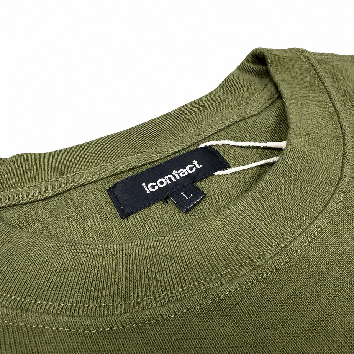 Basic Logo 刺繍 Heavy Weight S/S Tee (KHAKI)