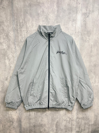 Stroke Logo Nylon Jacket -Grey-