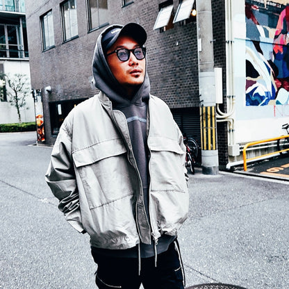 BAZOOKA JACKET -Greige-