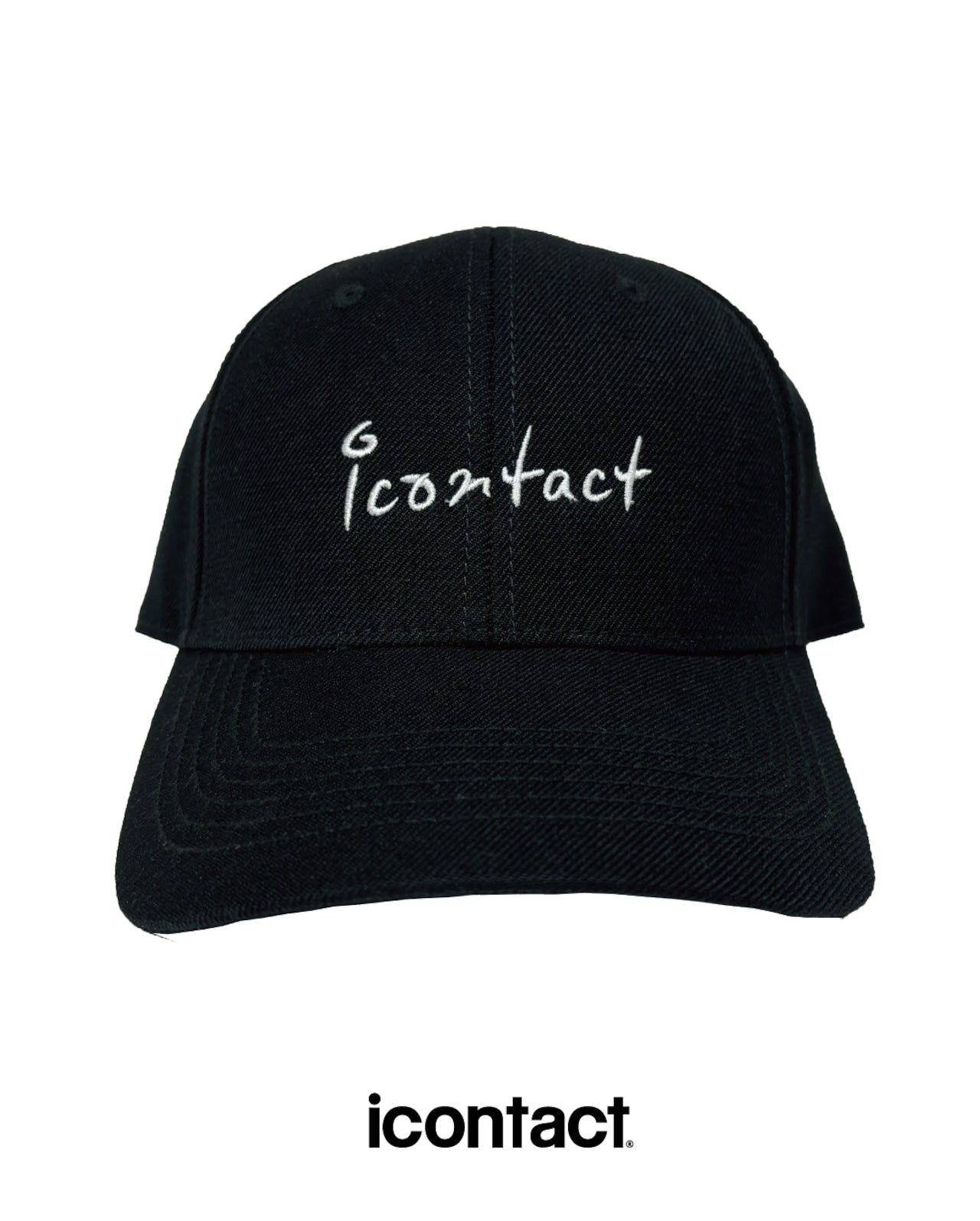 POP LOGO CAP -Black-