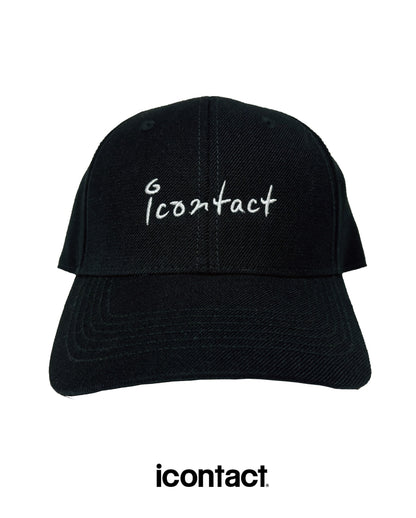 POP LOGO CAP -Black-