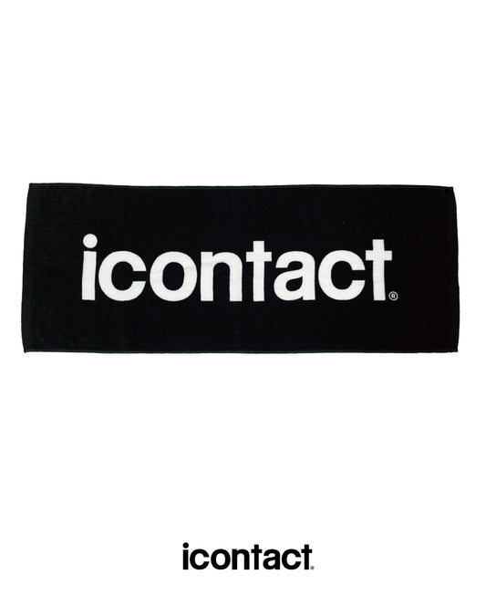 LOGO TOWEL -Black-