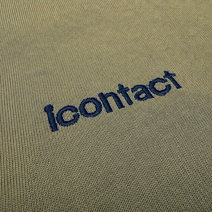 Basic Logo 刺繍 Heavy Weight S/S Tee (KHAKI)