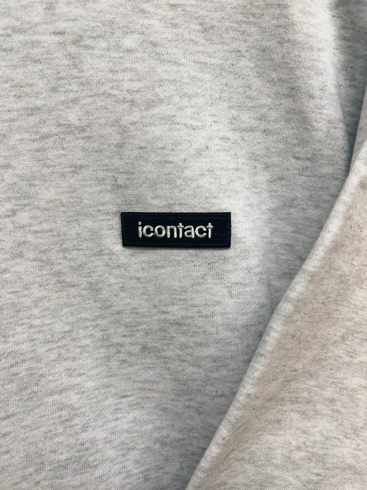 Small Box Logo  HOODIE -Ash Grey-
