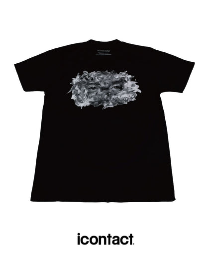 EYE PAINT T-SHIRT -Black-