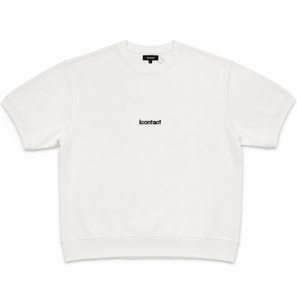 Basic Logo 刺繍 Heavy Weight S/S Tee (WHITE)