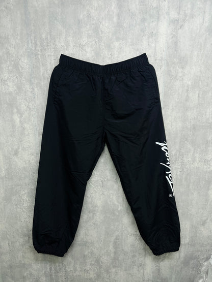 Stroke Logo Nylon Pants -Black-