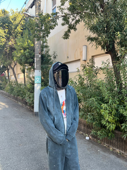 VINTAGE HOODIE -Black-