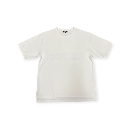 Same Color BIG LOGO TEE (White)