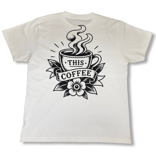 This Coffee TEE (White)