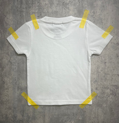 Box Logo S/S TEE KIDS -White-