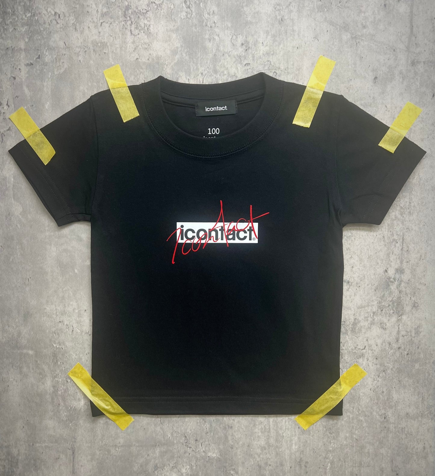 Box Logo S/S TEE KIDS -Black-