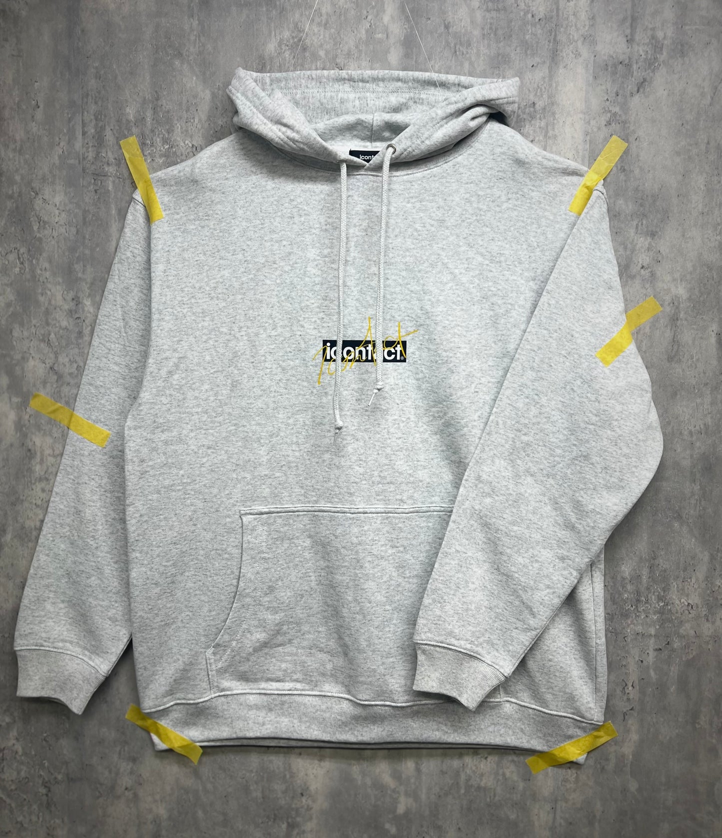 Box Logo HOODIE -Grey-