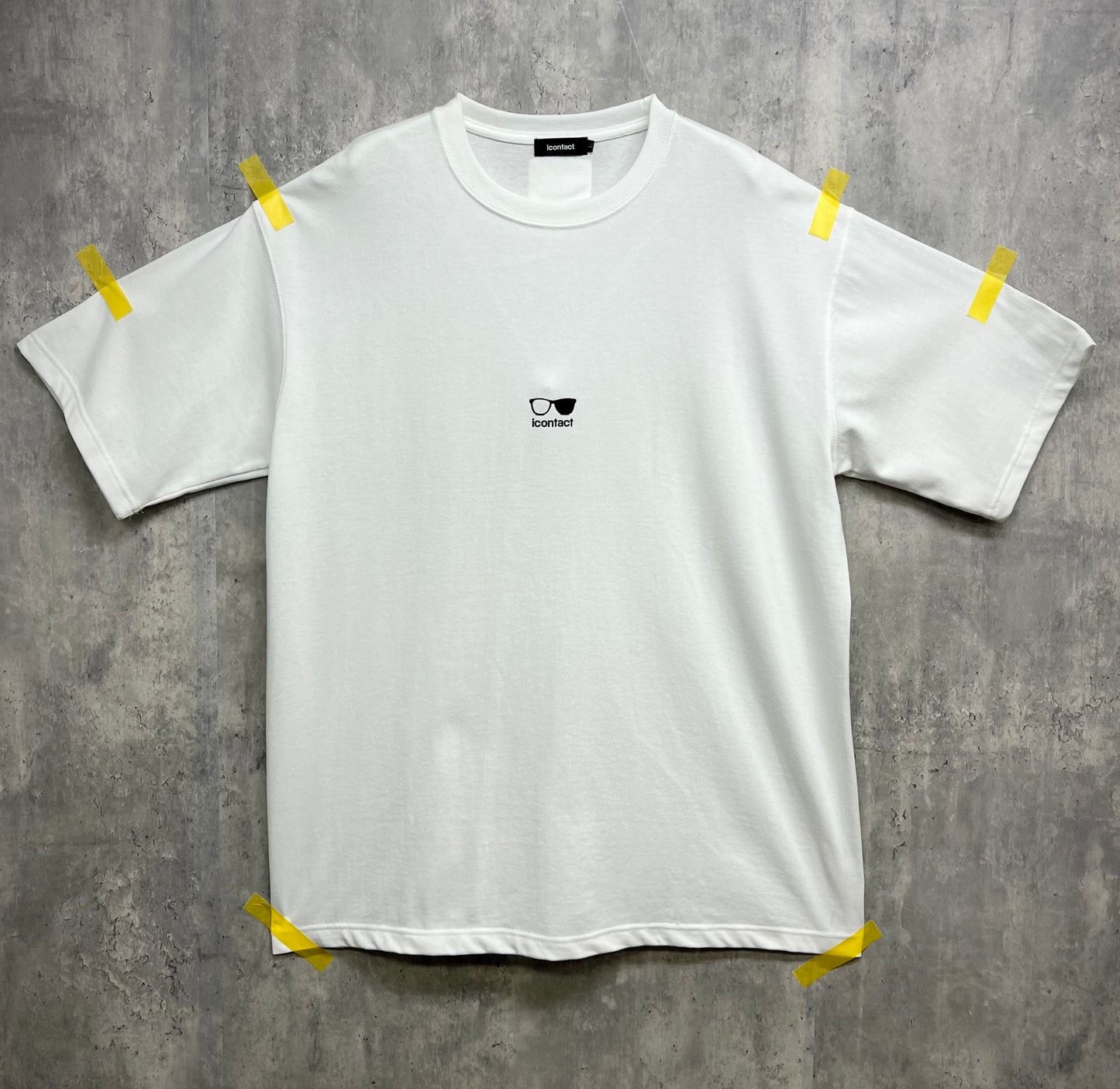 SunGlasses S/S TEE -White-