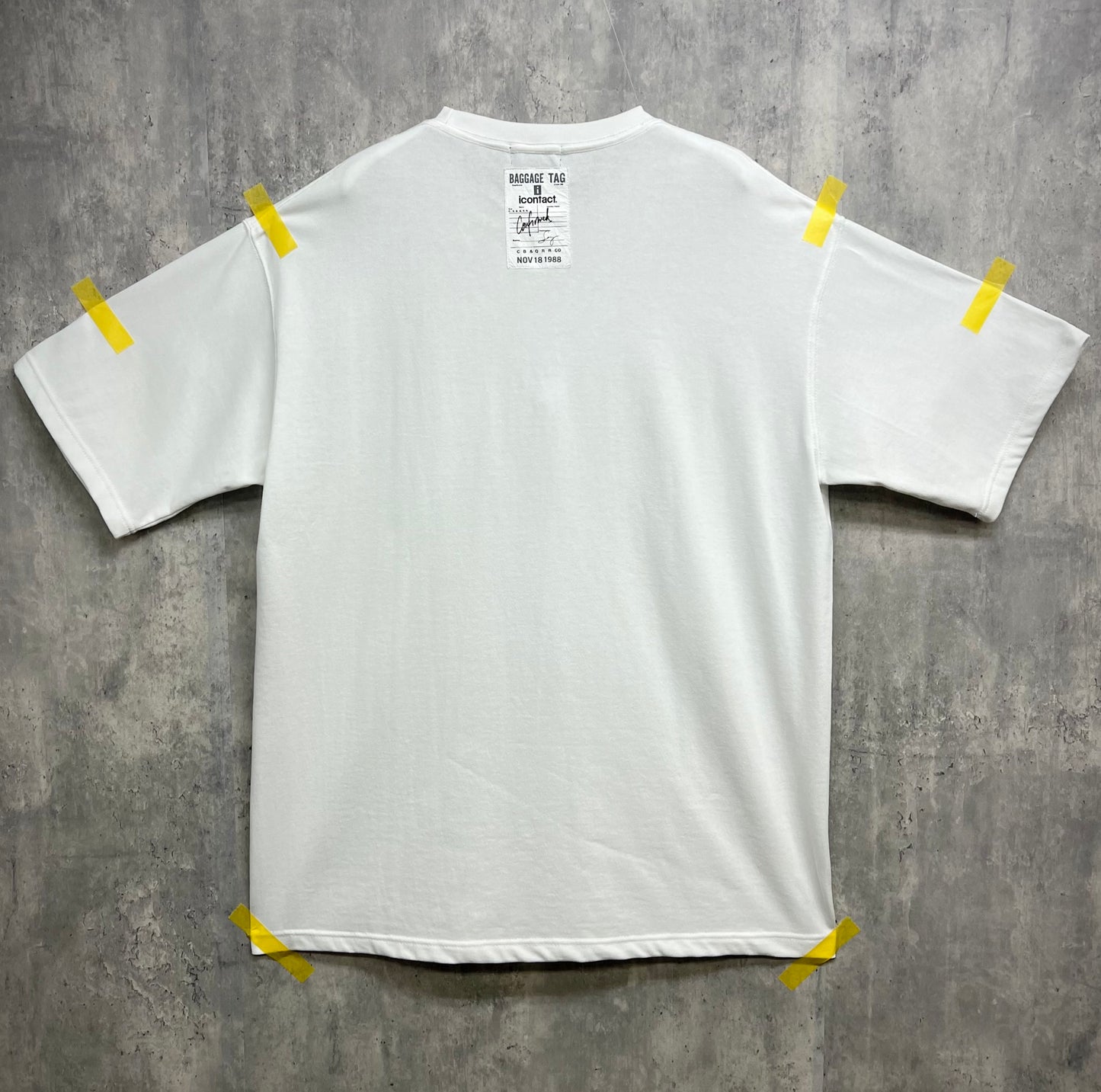 SunGlasses S/S TEE -White-