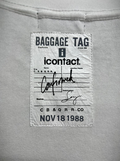 SunGlasses S/S TEE -White-