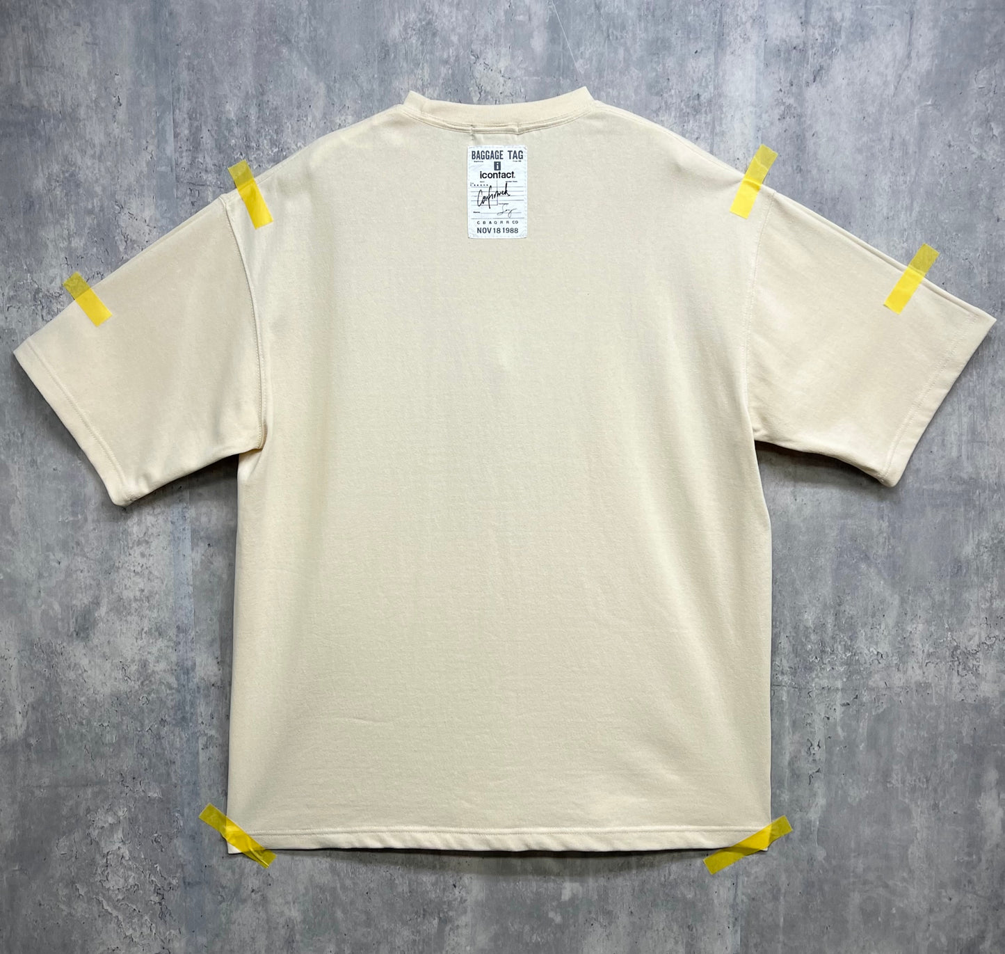 SunGlasses S/S TEE -Vintage natural-