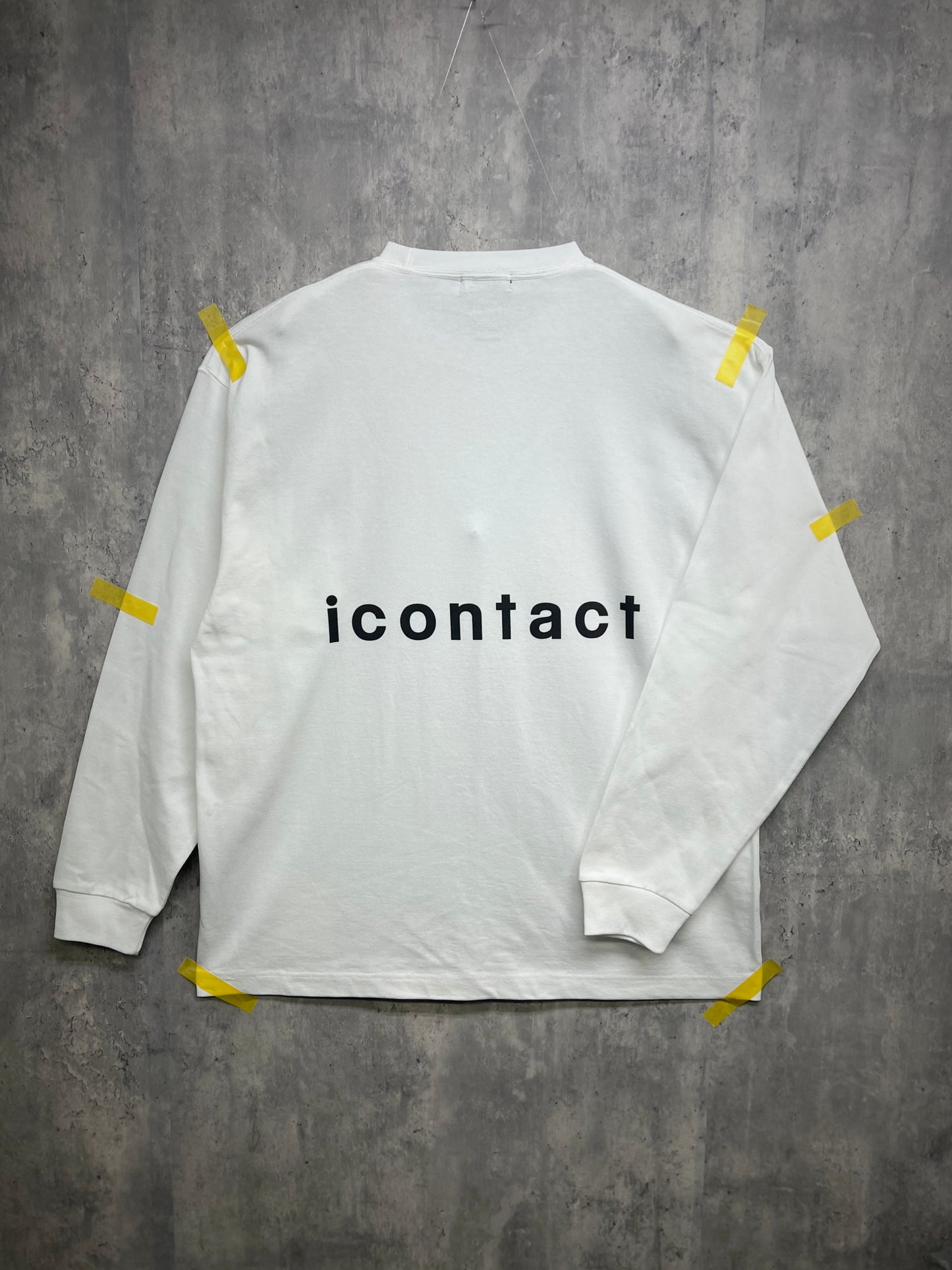 Sukima L/S TEE -White-