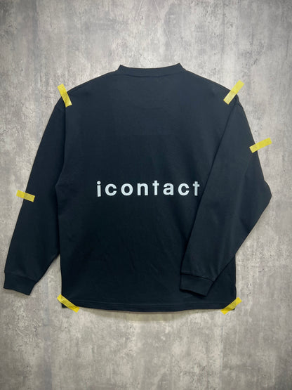 Sukima L/S TEE -Black-