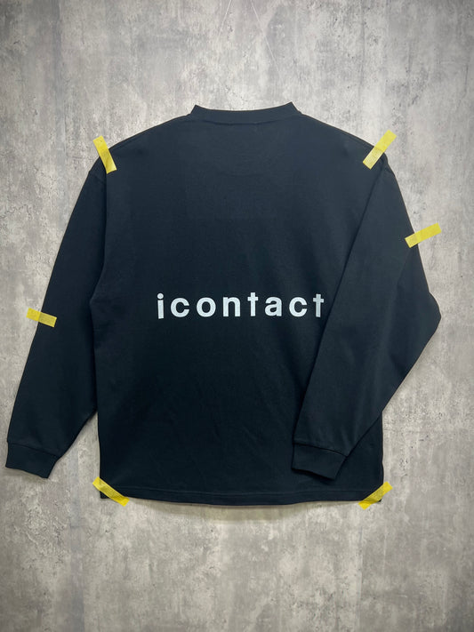 Sukima L/S TEE -Black-