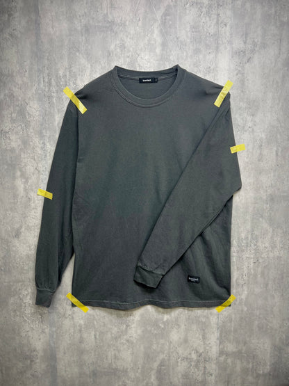 Fade Logo L/S TEE -Ink Black-