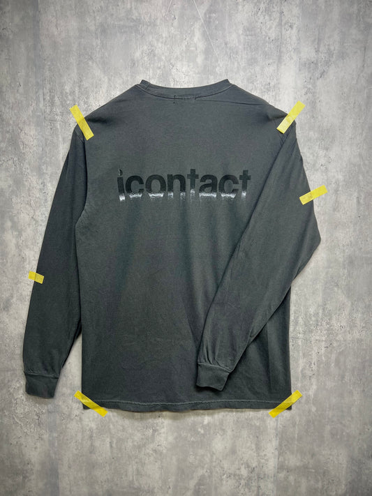 Fade Logo L/S TEE -Ink Black-