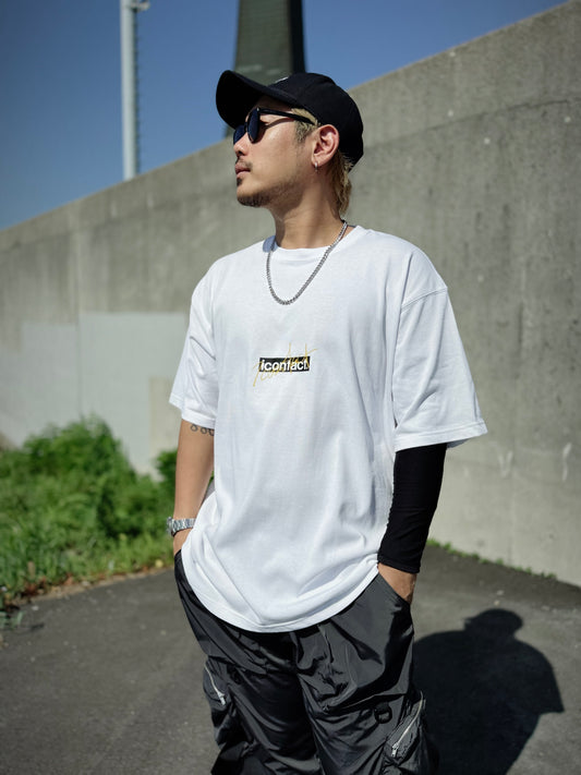 Box Logo S/S TEE -White-