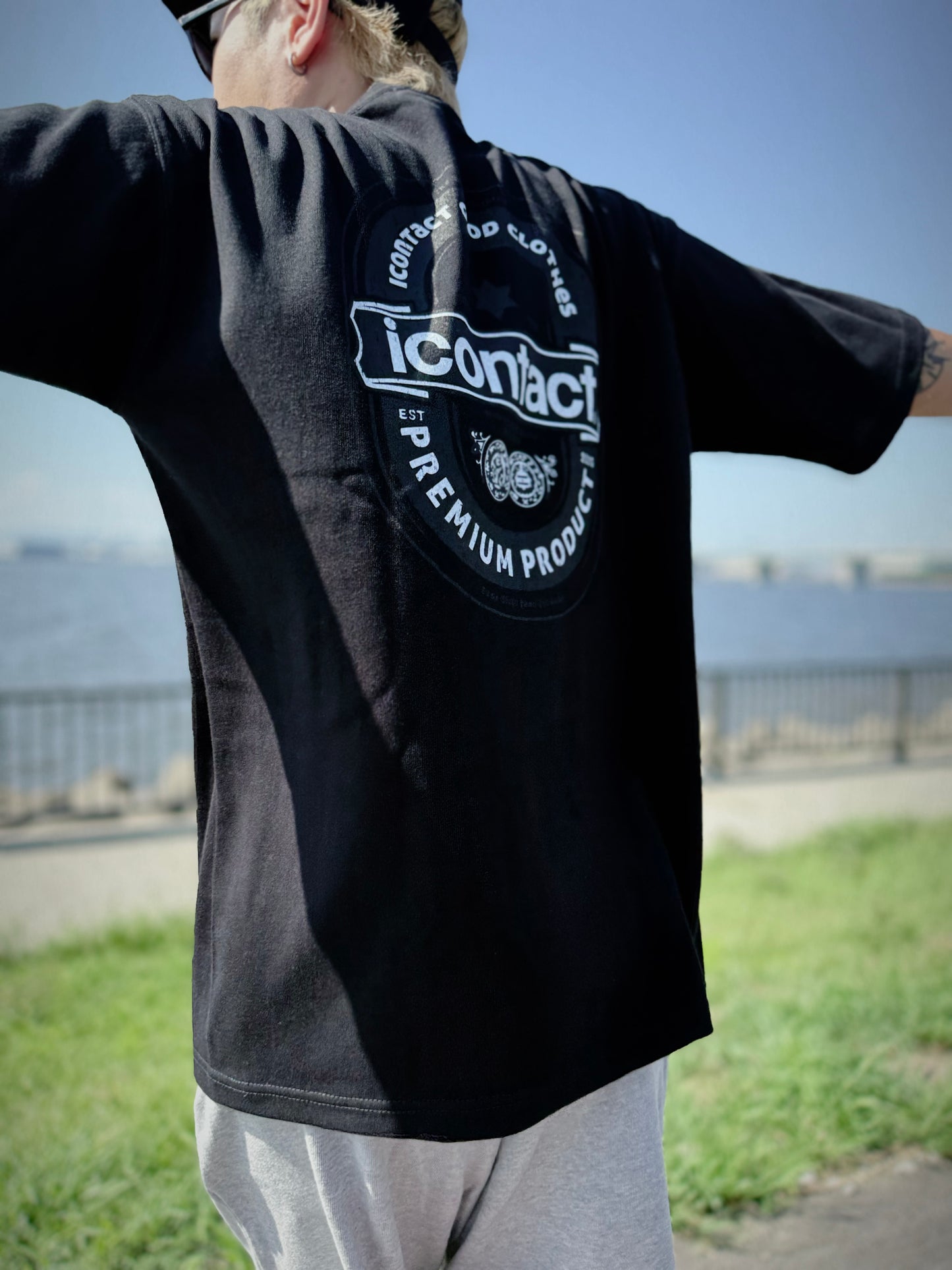 Beer S/S TEE -Black-