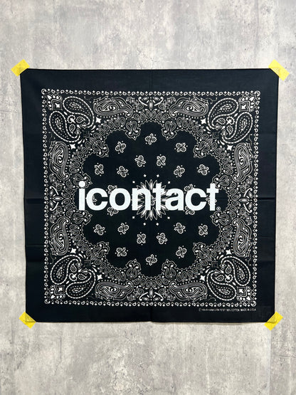 BASIC LOGO BANDANNA -Black-