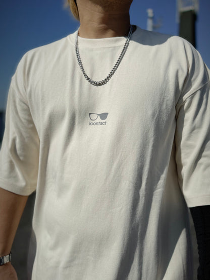 SunGlasses S/S TEE -Vintage natural-