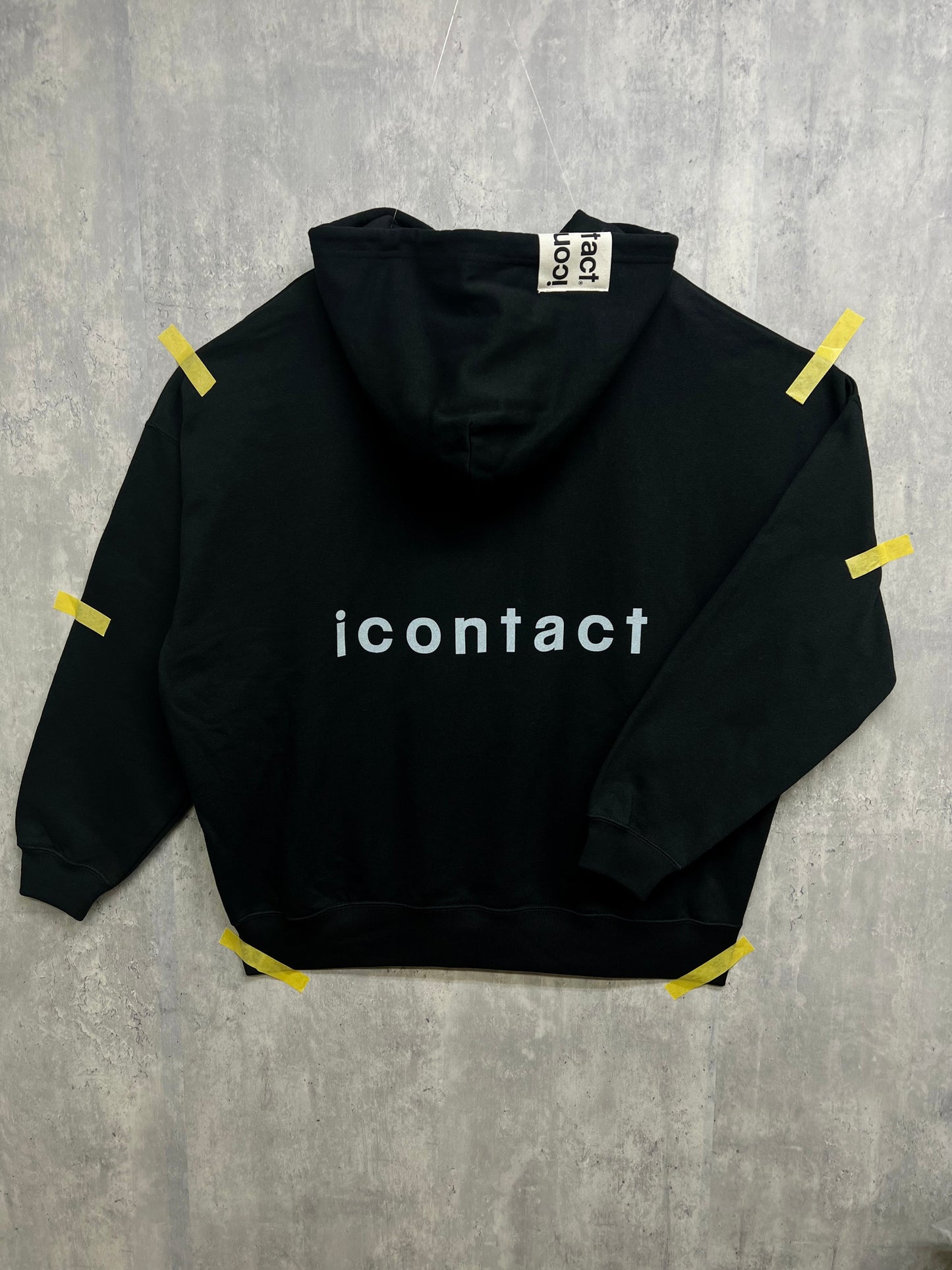 Sukima HOODIE -Black-