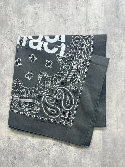 BASIC LOGO BANDANNA -Grey-