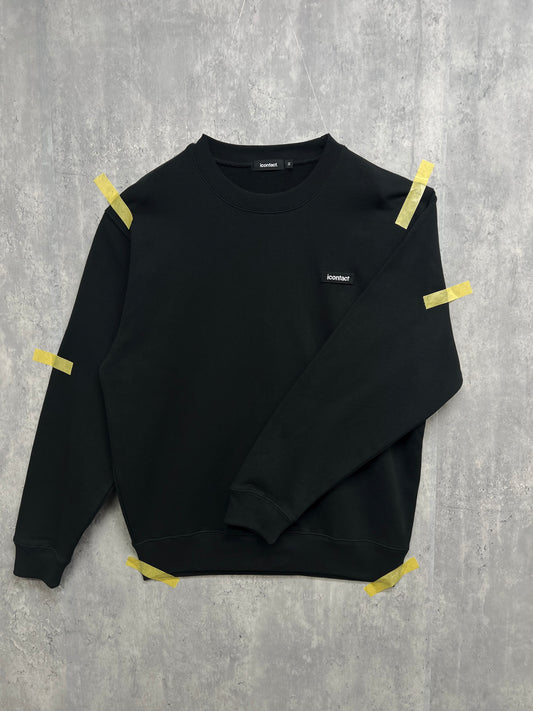 Small Box Logo  SWEAT SHIRT -Black-