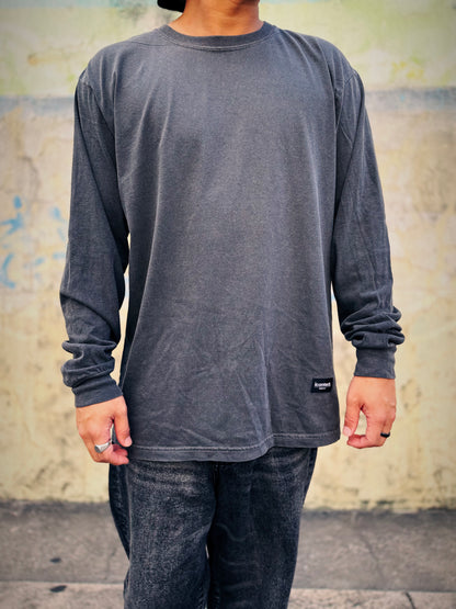 Fade Logo L/S TEE -Ink Black-
