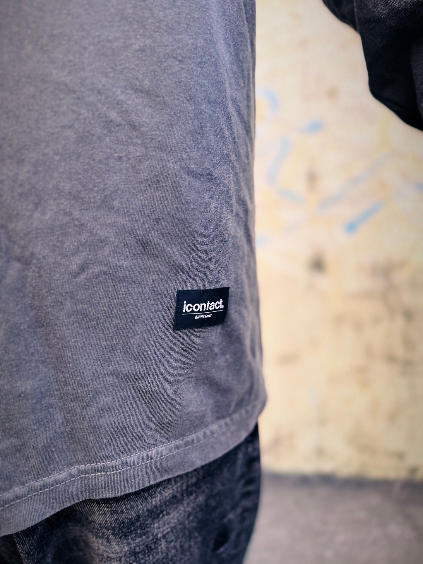 Fade Logo L/S TEE -Ink Black-