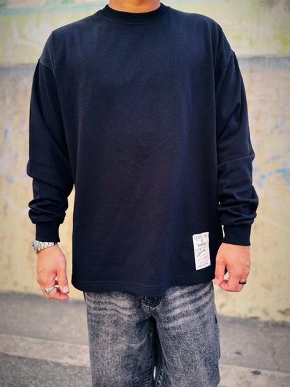 Sukima L/S TEE -Black-