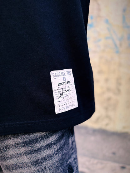 Sukima L/S TEE -Black-