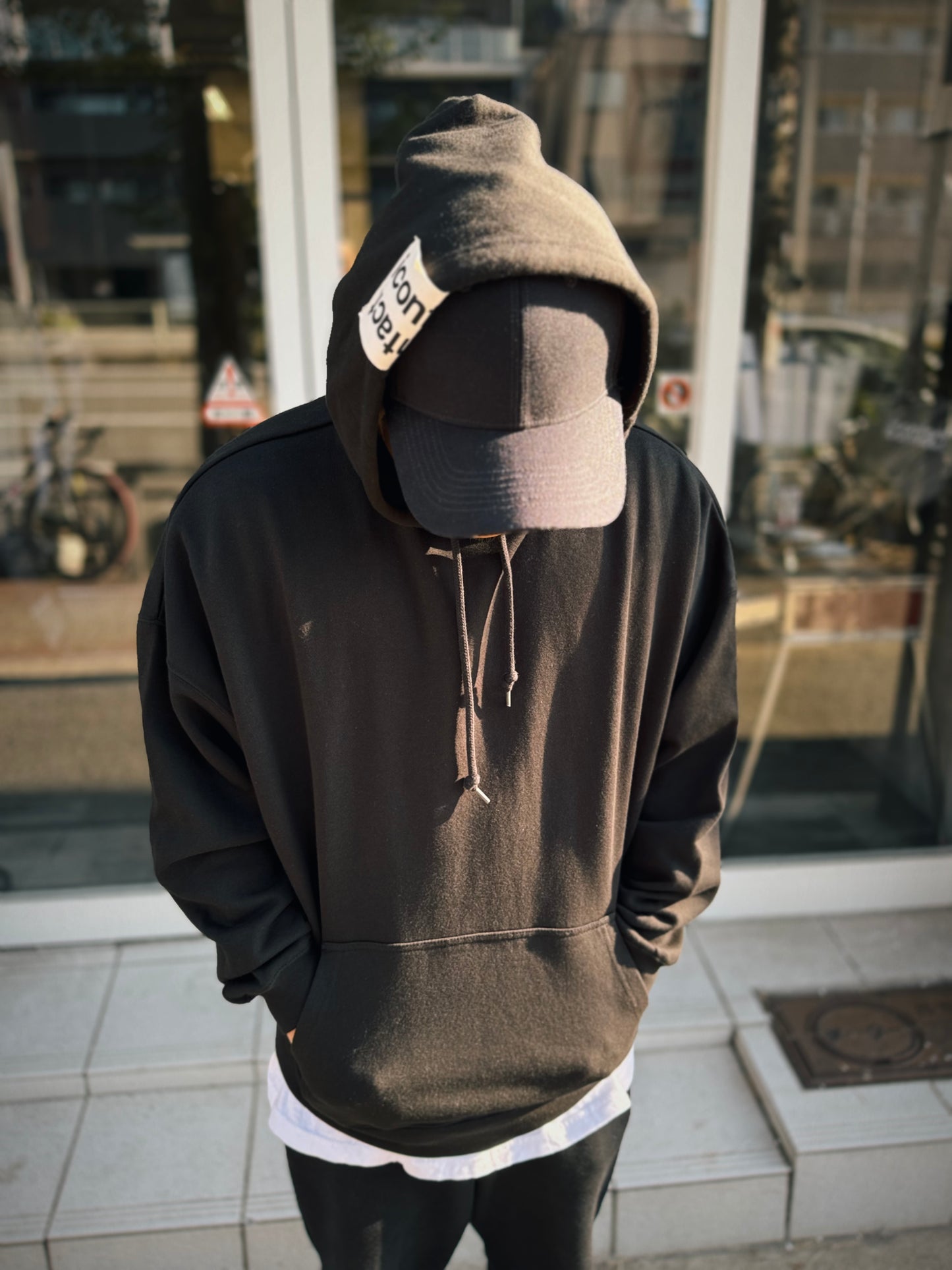 Sukima HOODIE -Black-