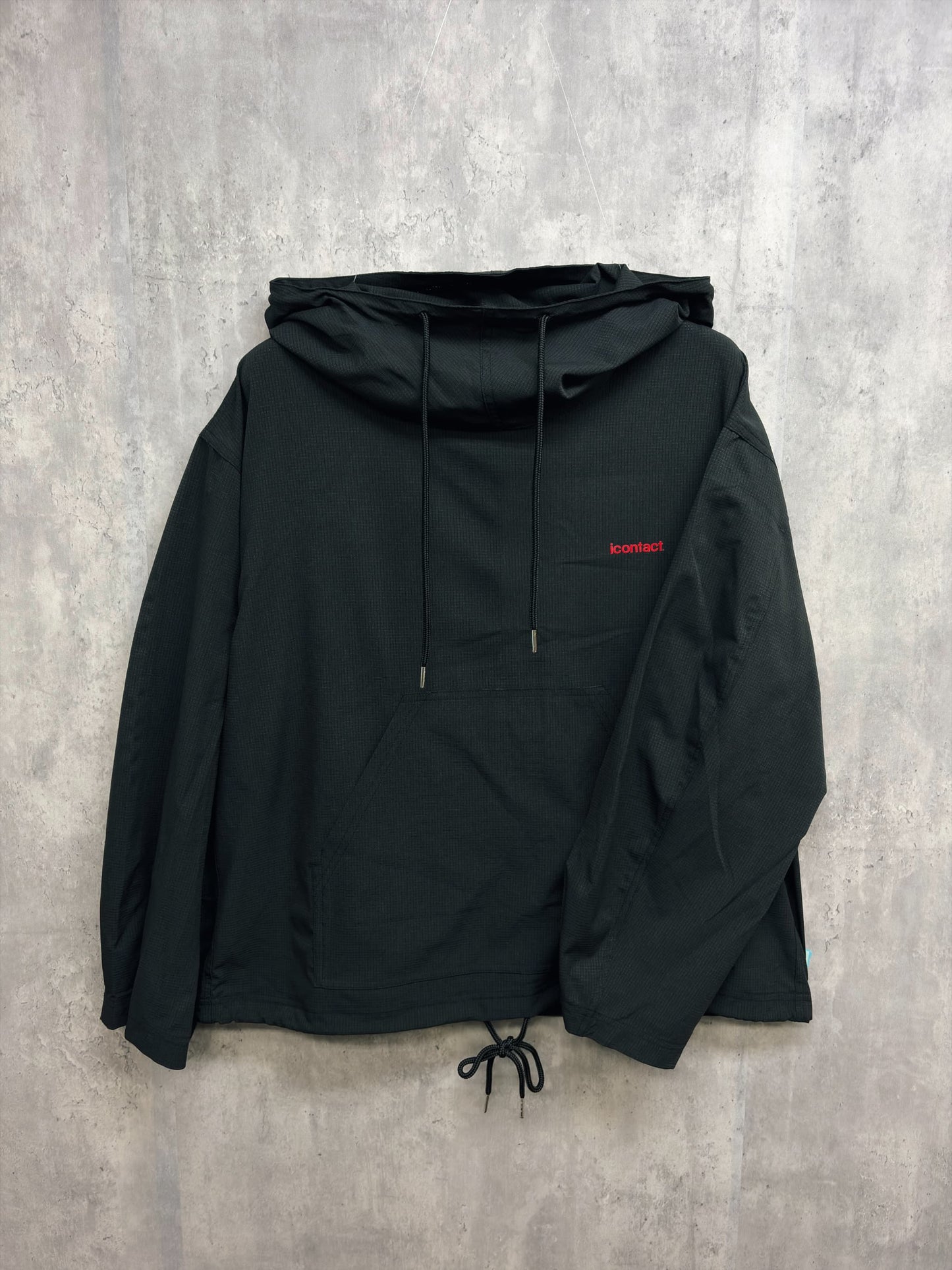 Tec Mesh Hoodie -Black-